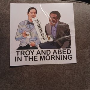 Community - Troy and Abed in the Morning Sticker